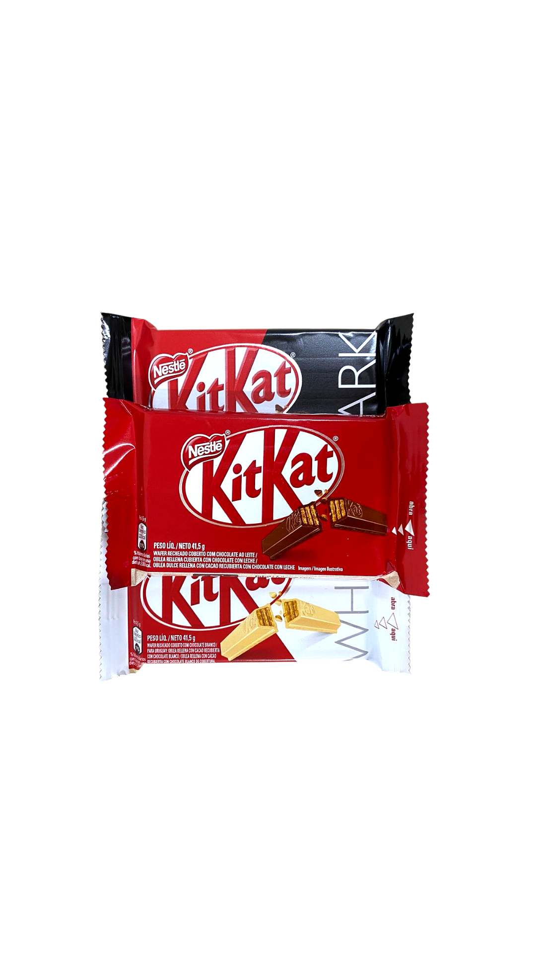 Chocolate Nestle Kit Kat Ao Leite 24un X 415g Embalamil Embalagens